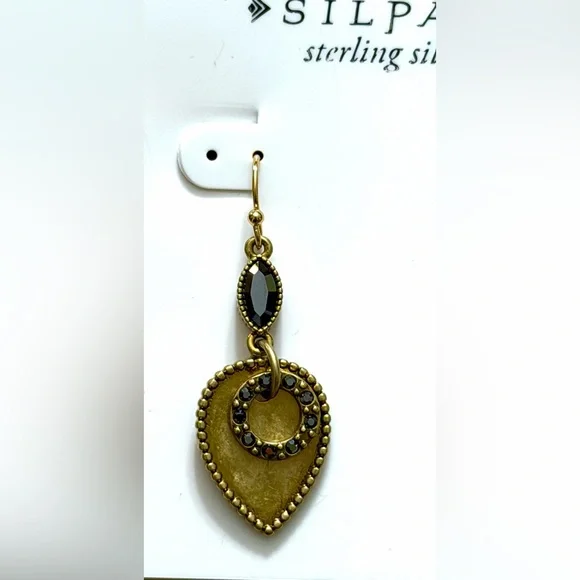 KRW0104 Silpada Crystal Nile Earrings - Picture 5 of 5